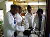 AMU undergraduates doing DNA work in the Applied Biotechnology course.